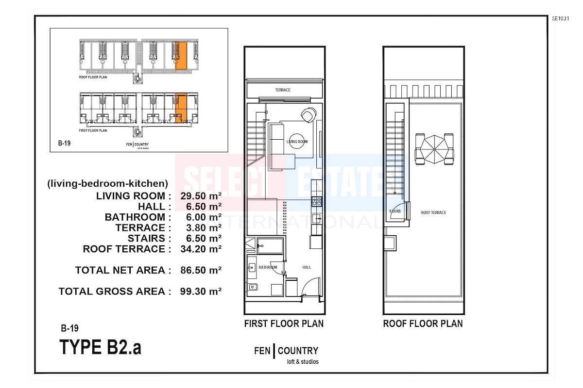 SE1031_014 Luxury Penthouse with Terrace in Bahçeli
