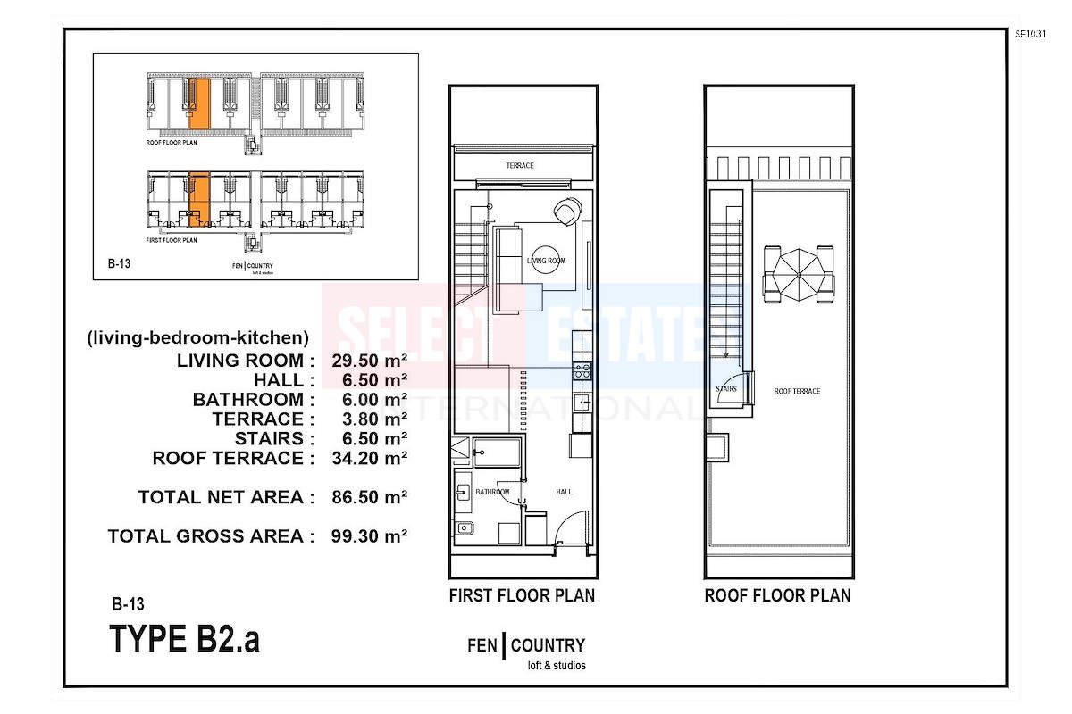 SE1031_020 Luxury Penthouse with Terrace in Bahçeli