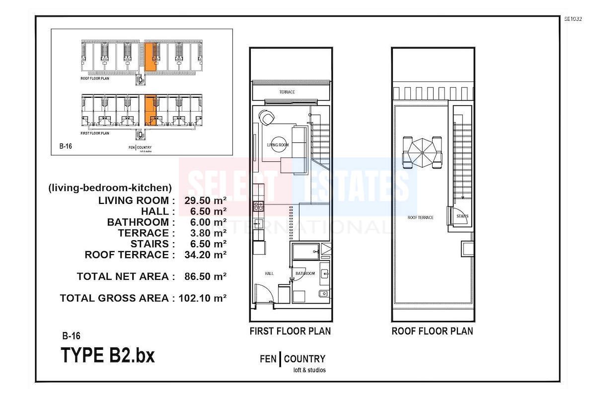 SE1032_019 Modern Loft Apartment in Bahçeli