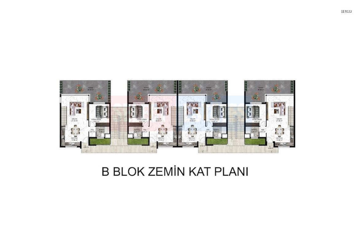 Luxury Duplex Ready for Immediate Delivery in Esentepe