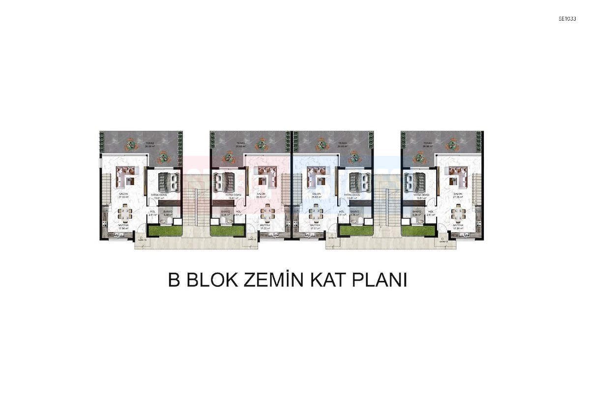 Luxury Duplex Ready for Immediate Delivery in Esentepe
