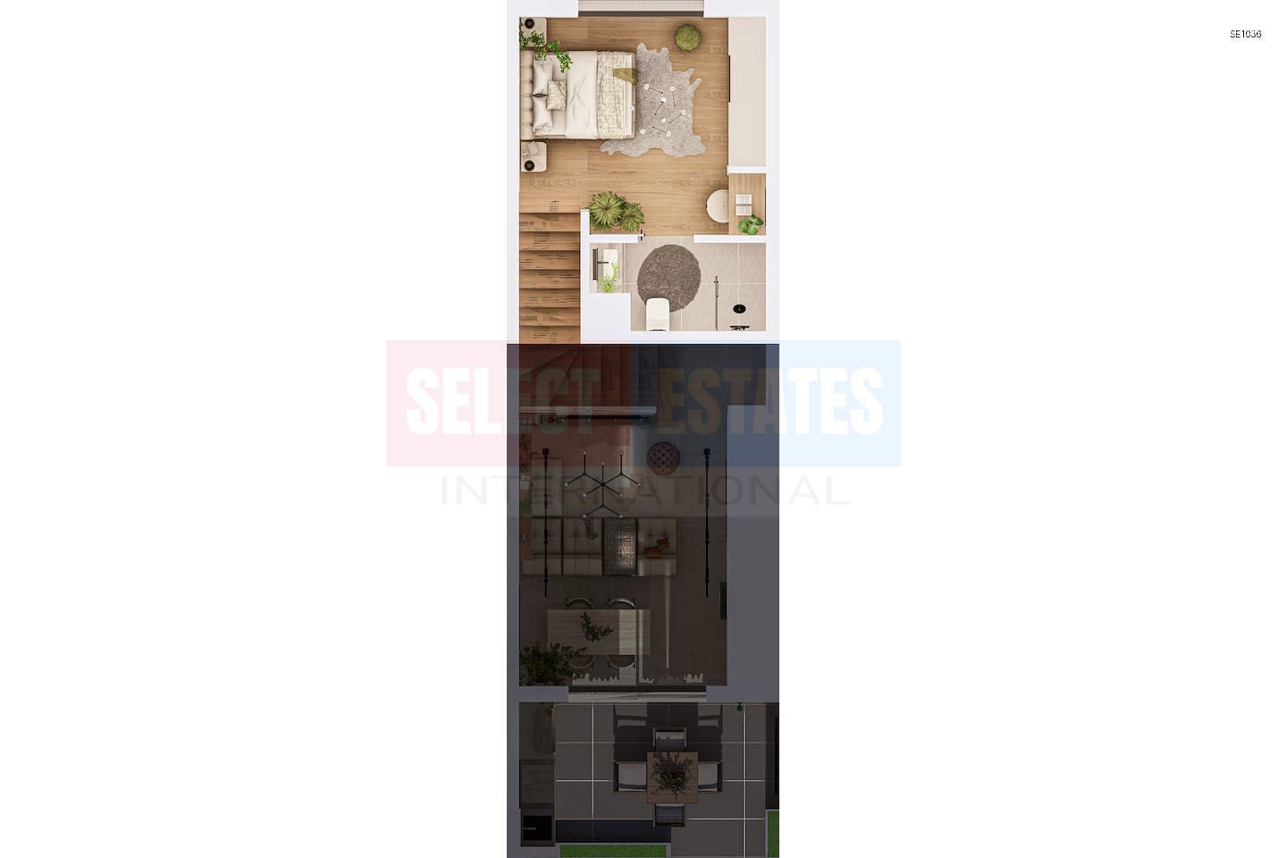 SE1036_026 Modern Loft with Garden in Tuzla