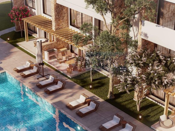 Luxury Penthouse with Terrace in İskele