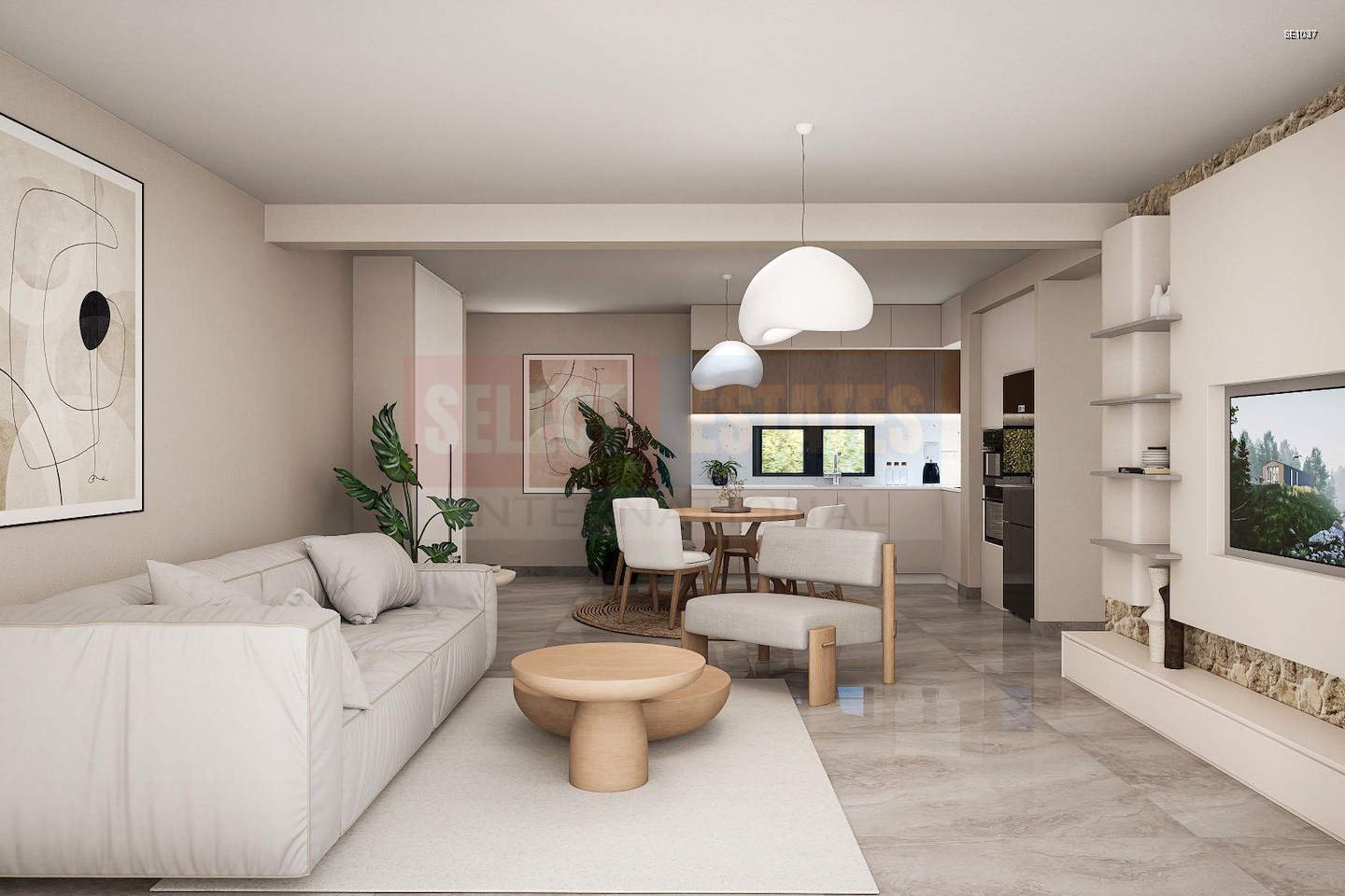 SE1037_006 Luxury Penthouse with Terrace in İskele