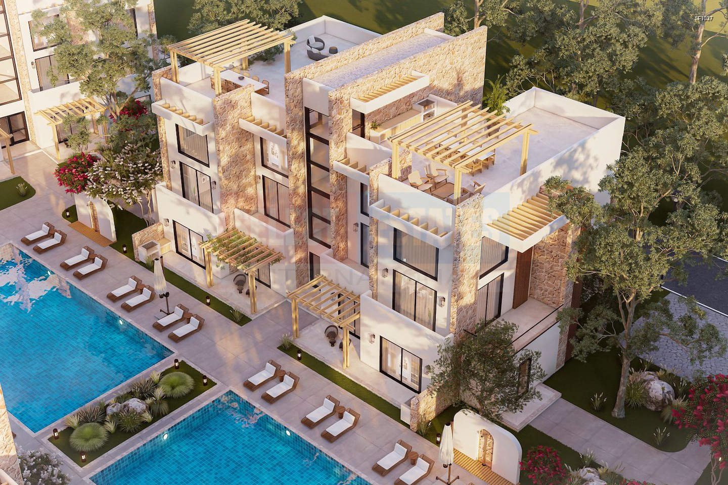 SE1037_010 Luxury Penthouse with Terrace in İskele
