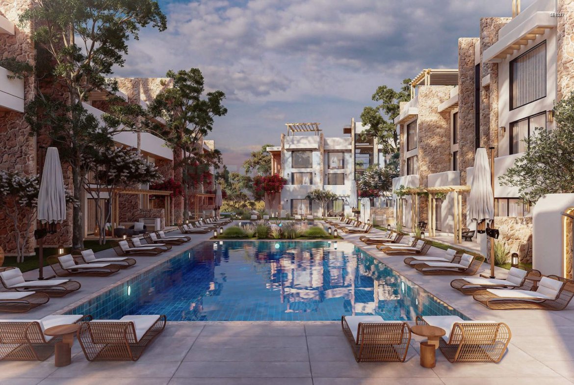 Luxury Penthouse with Terrace in İskele