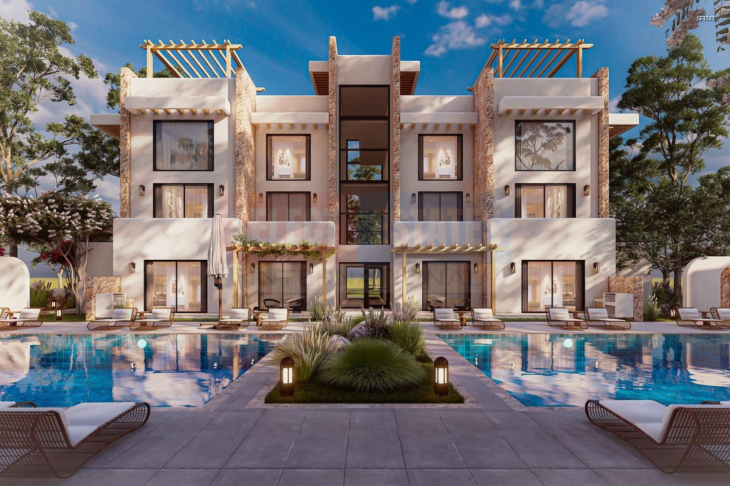 SE1037_015 Luxury Penthouse with Terrace in İskele