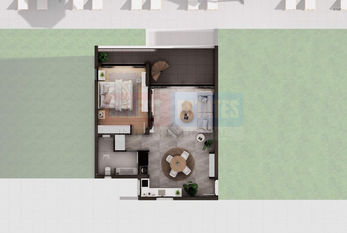 Luxury Penthouse with Terrace in İskele