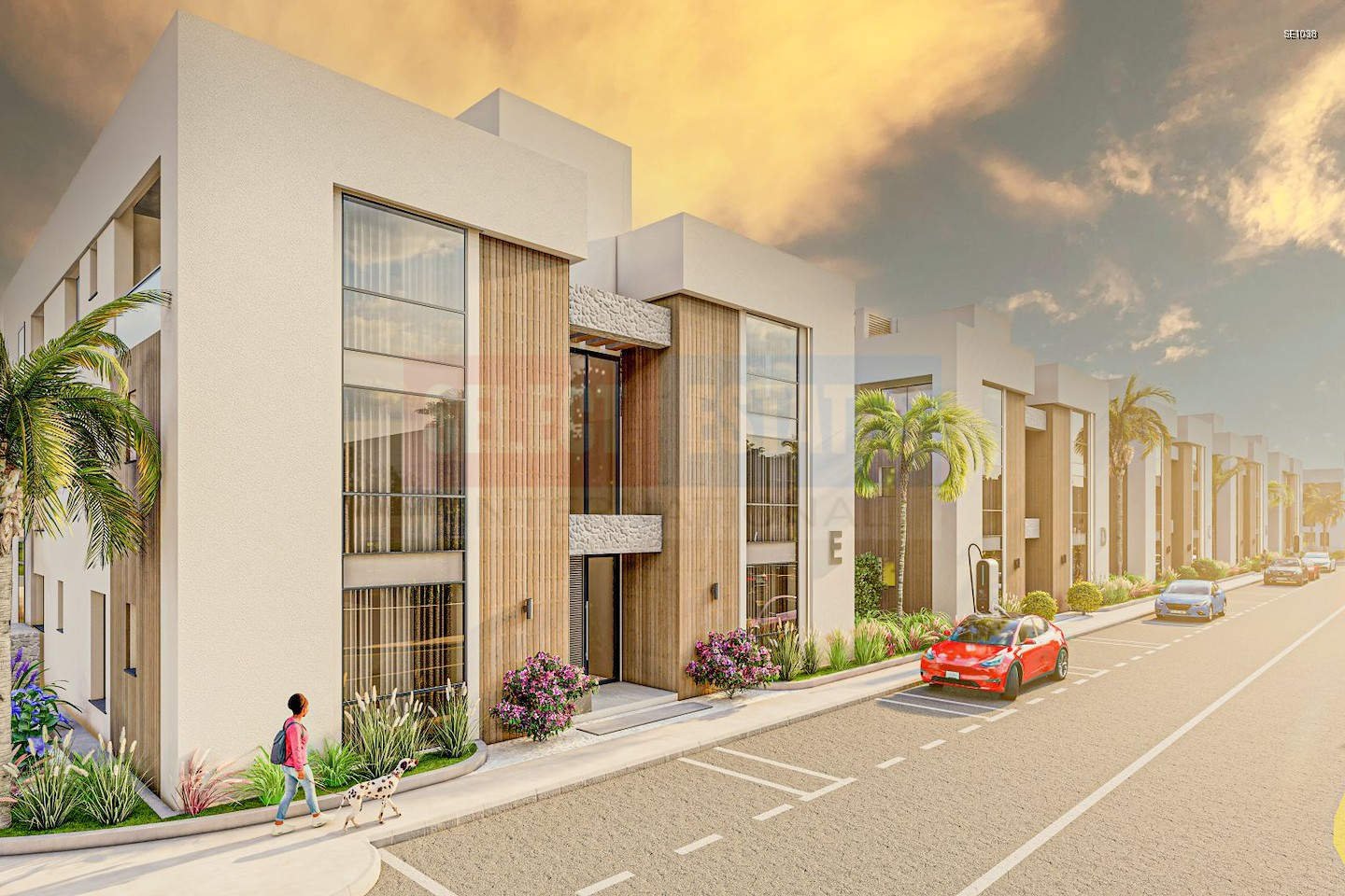 SE1038_013 Modern Garden Apartment in Tuzla