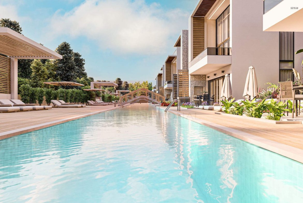 Modern Garden Apartment in Tuzla