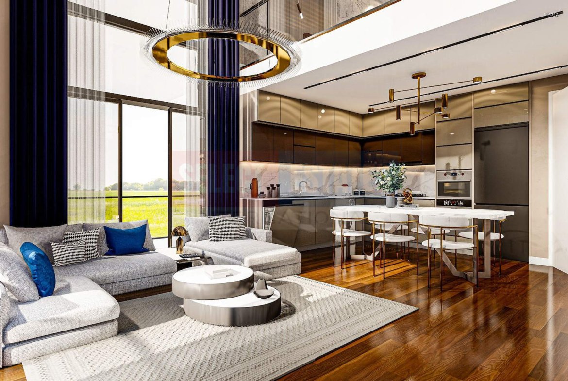 Modern Loft Penthouse in Yeni Boğaziçi