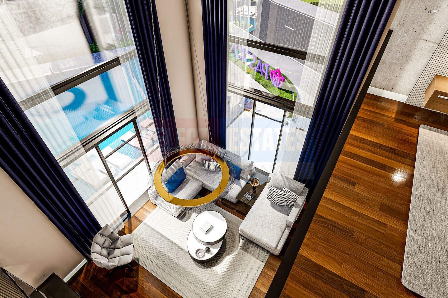 SE1042_006 Modern Loft Penthouse in Yeni Boğaziçi