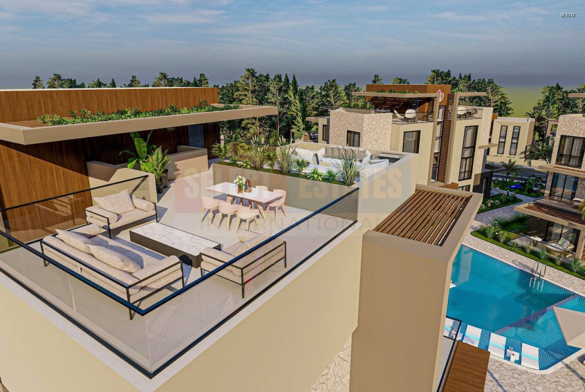 Modern Loft Penthouse in Yeni Boğaziçi