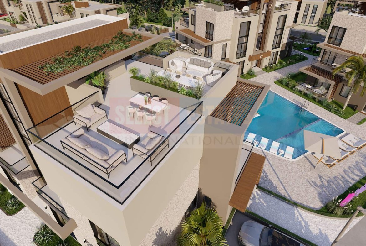 Modern Loft Penthouse in Yeni Boğaziçi