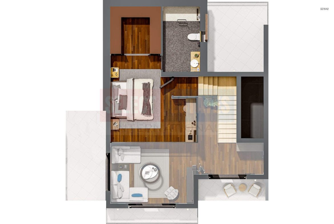 Modern Loft Penthouse in Yeni Boğaziçi