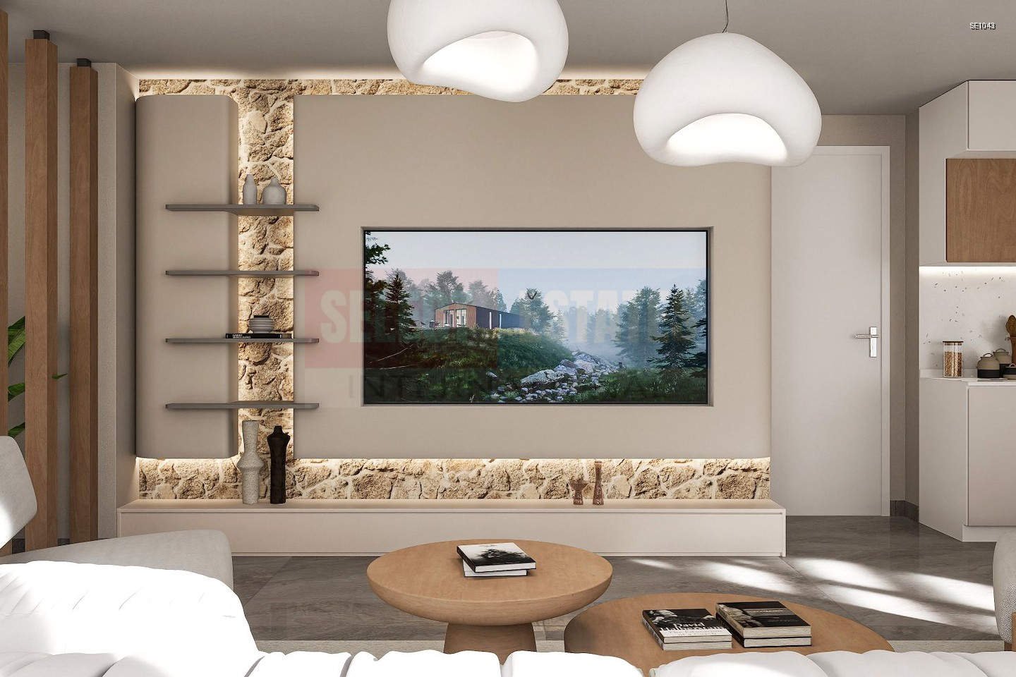 SE1043_005 Yeni Boğaziçi Luxury Garden Apartment
