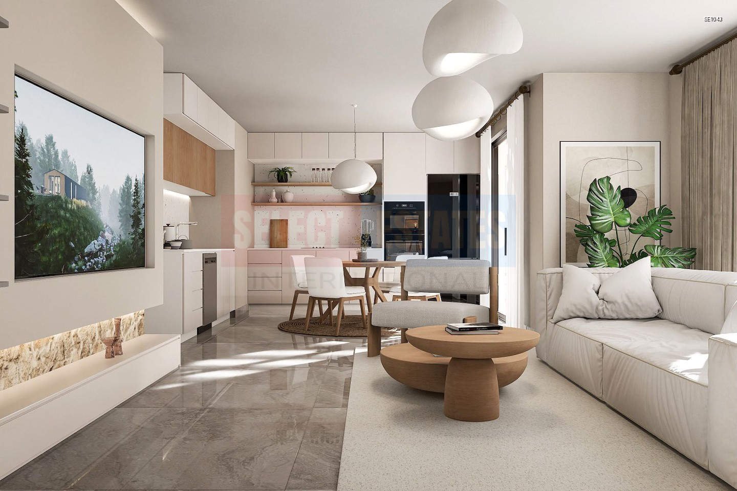 SE1043_006 Yeni Boğaziçi Luxury Garden Apartment