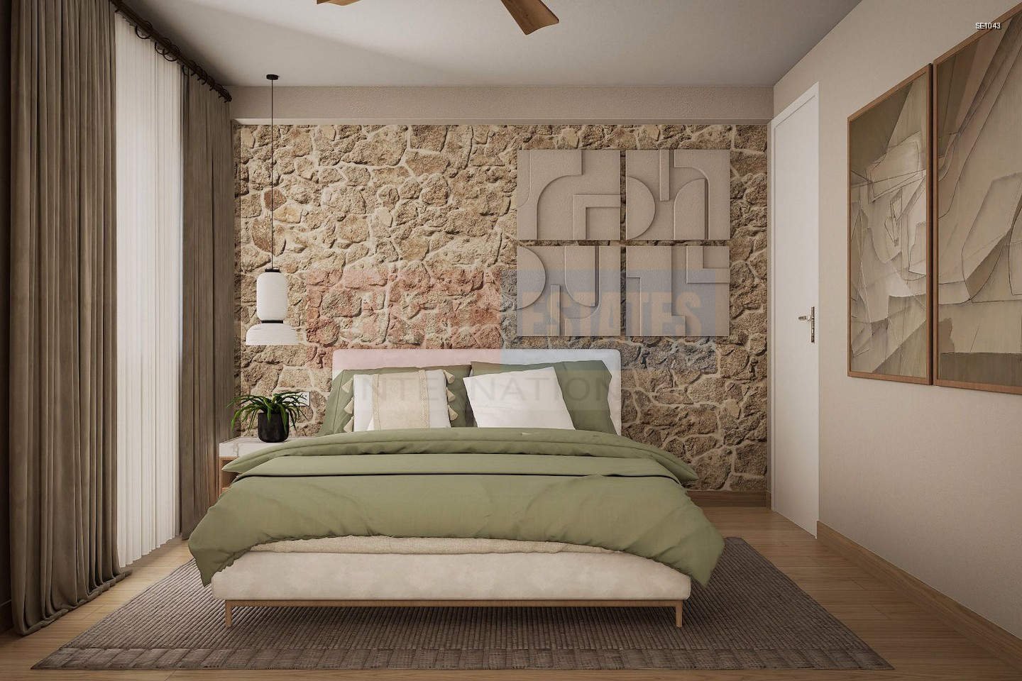 SE1043_010 Yeni Boğaziçi Luxury Garden Apartment