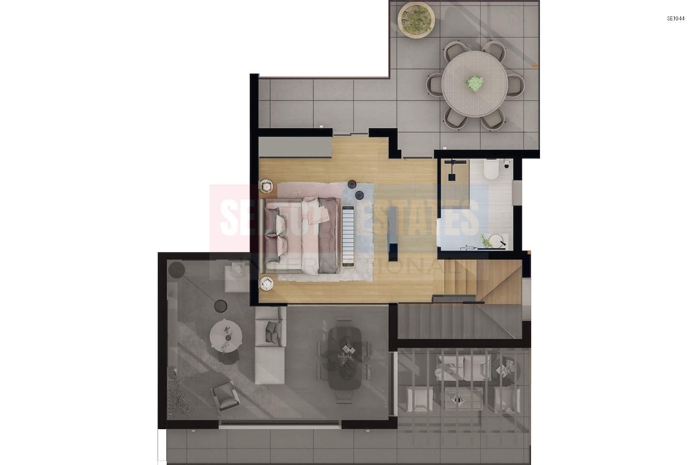 Ready Duplex with Terrace in Iskele