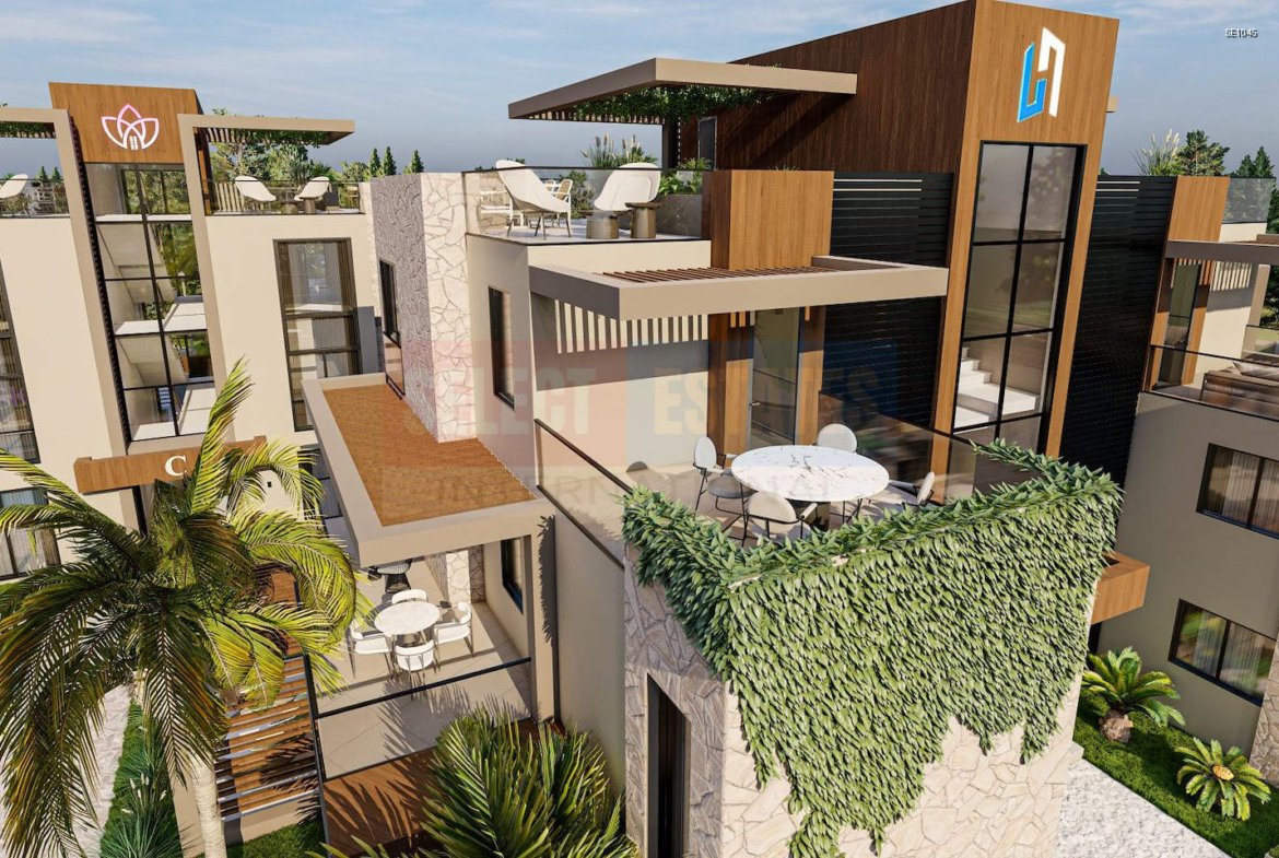 Iskele Modern Luxury Loft Penthouse