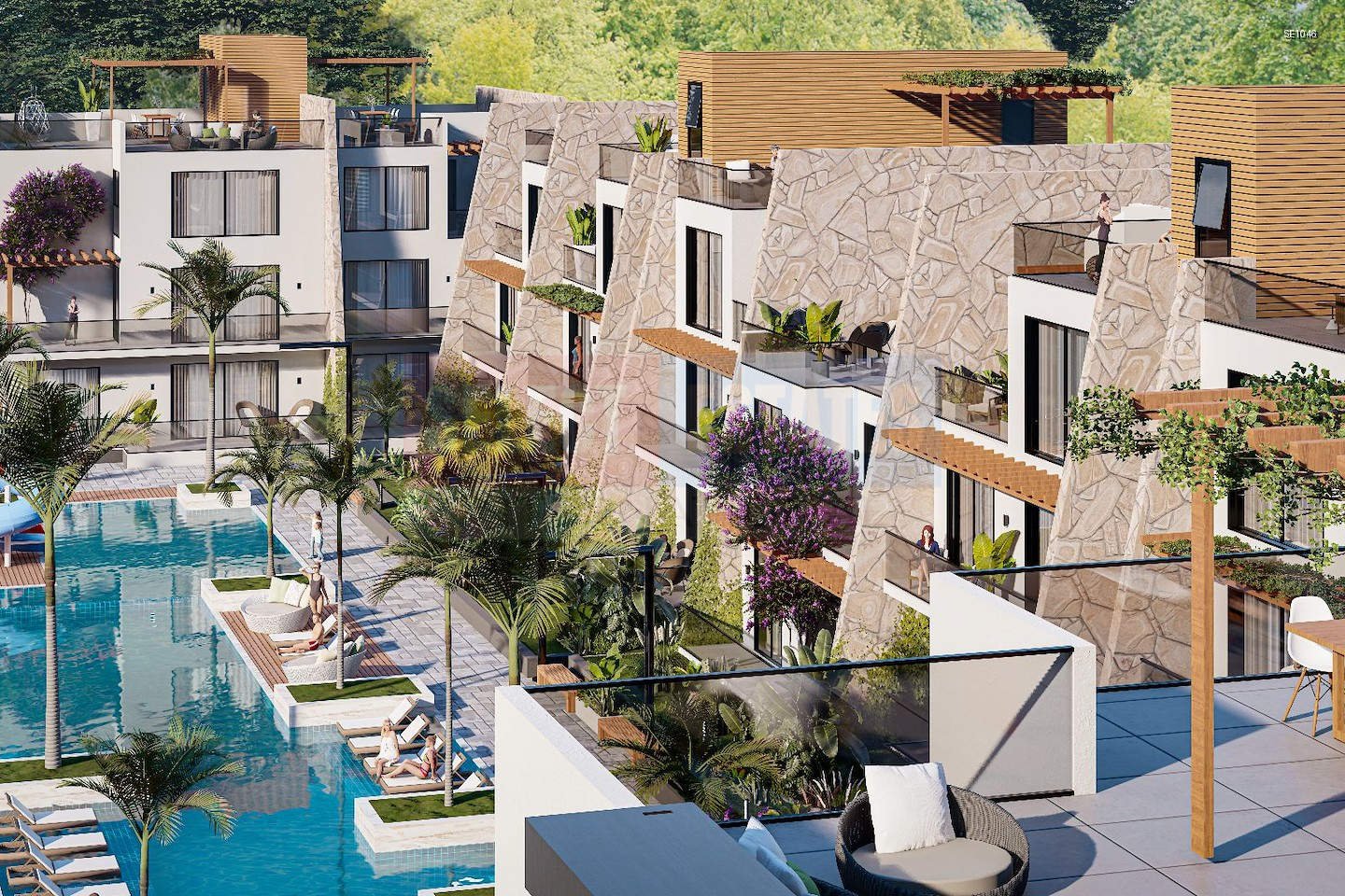 Ready to Move In Garden Apartment in İskele