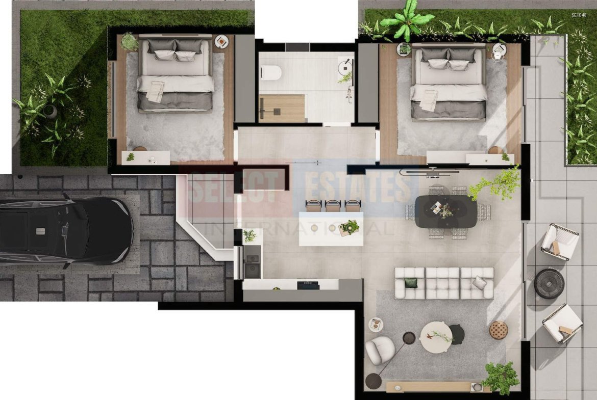 Ready to Move In Garden Apartment in İskele