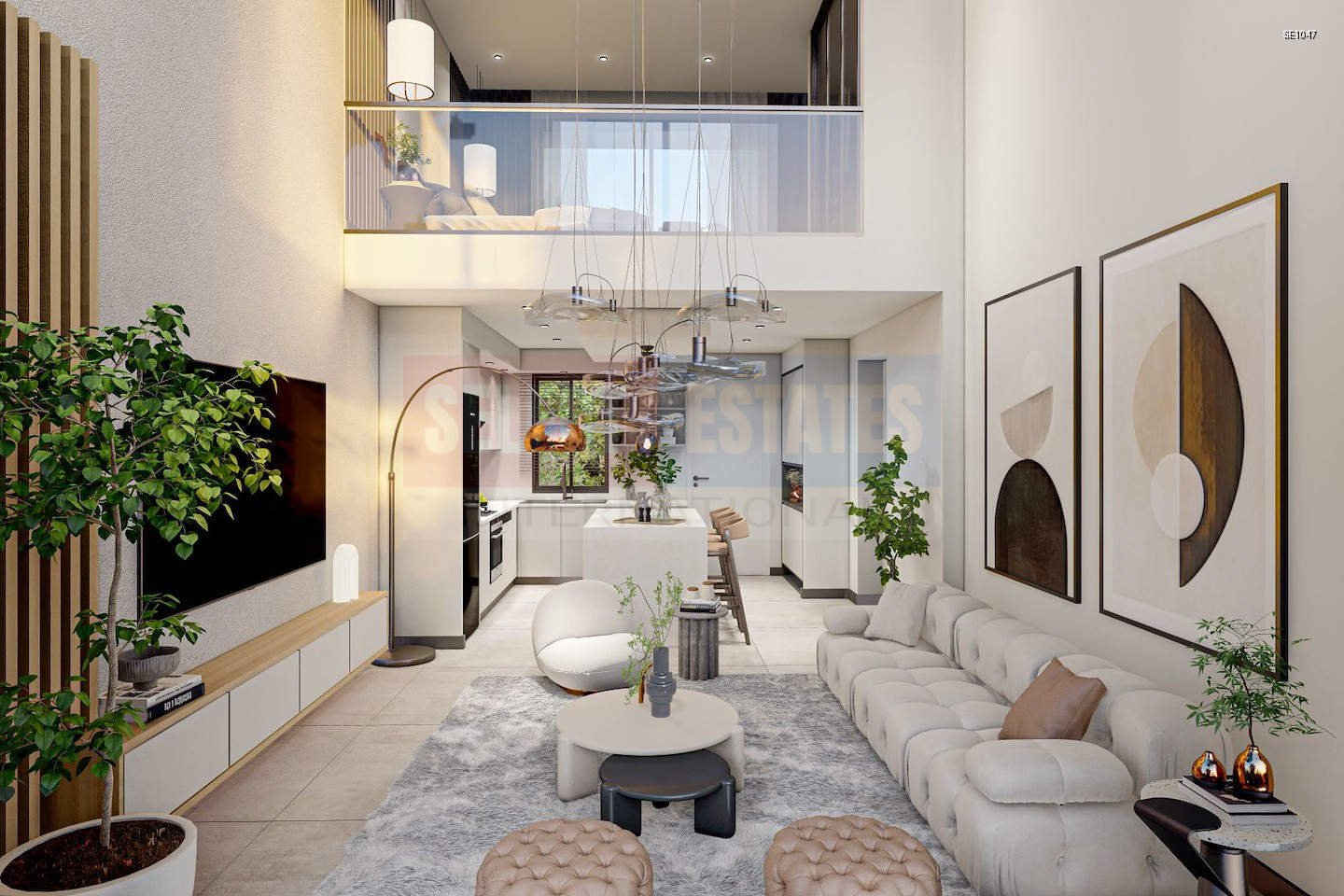 SE1047_002 Ready Luxury Loft Penthouse in İskele