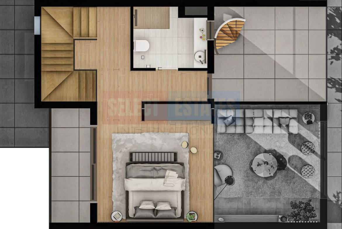 Ready Luxury Loft Penthouse in İskele