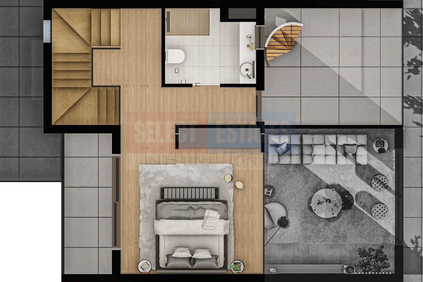 SE1047_023 Ready Luxury Loft Penthouse in İskele