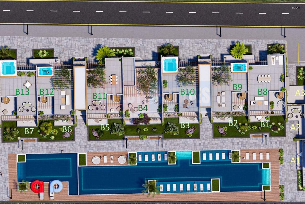 Ready Luxury Loft Penthouse in İskele
