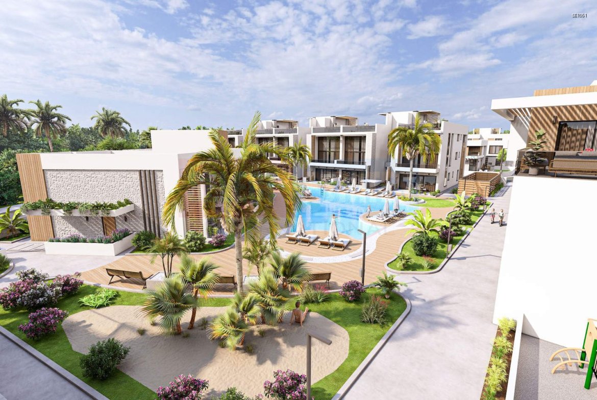 Modern Garden Apartment in Tuzla