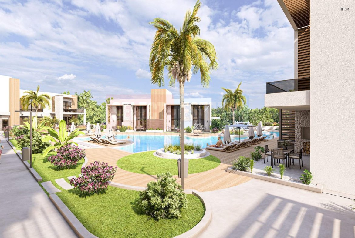 Modern Garden Apartment in Tuzla