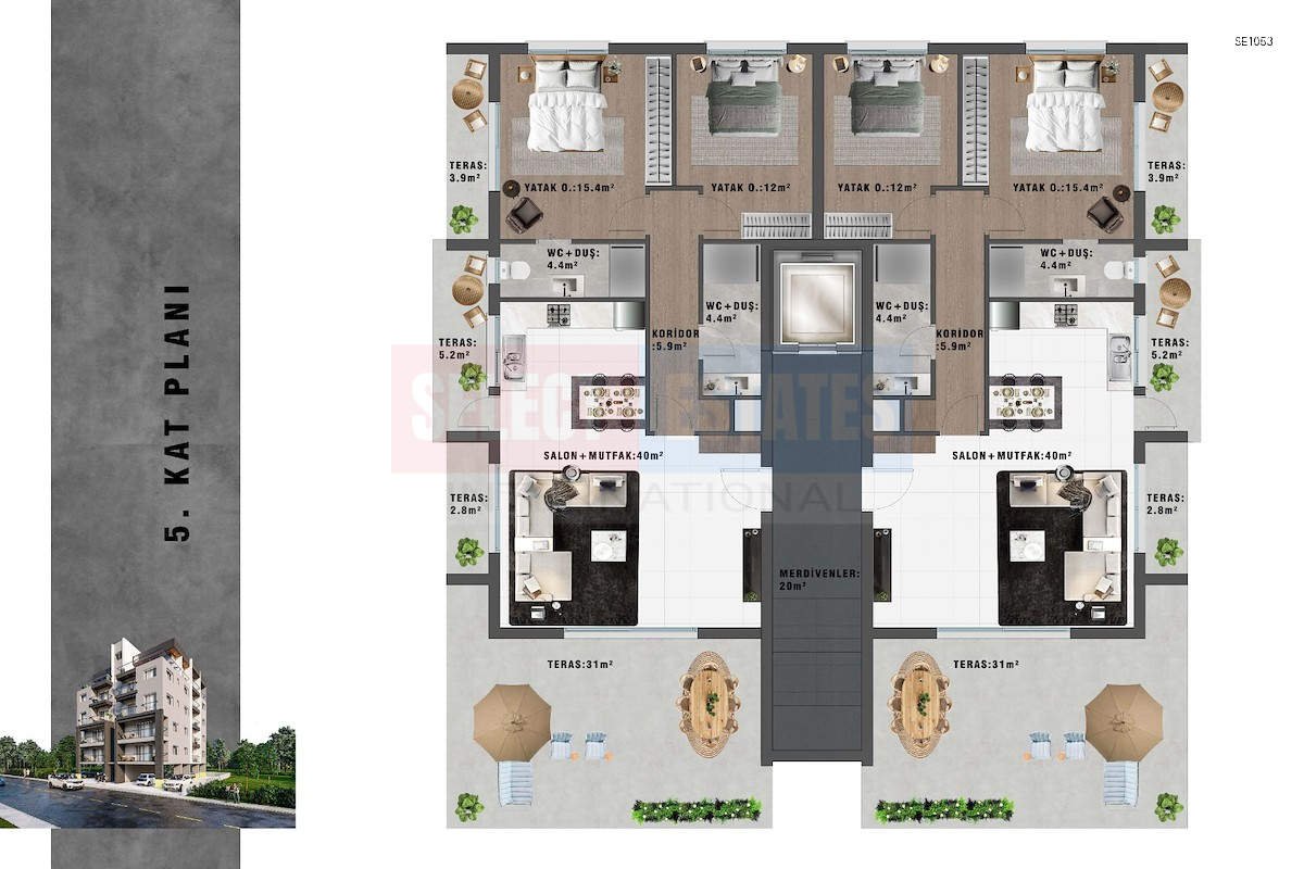 Luxury Penthouse in Famagusta Çanakkale