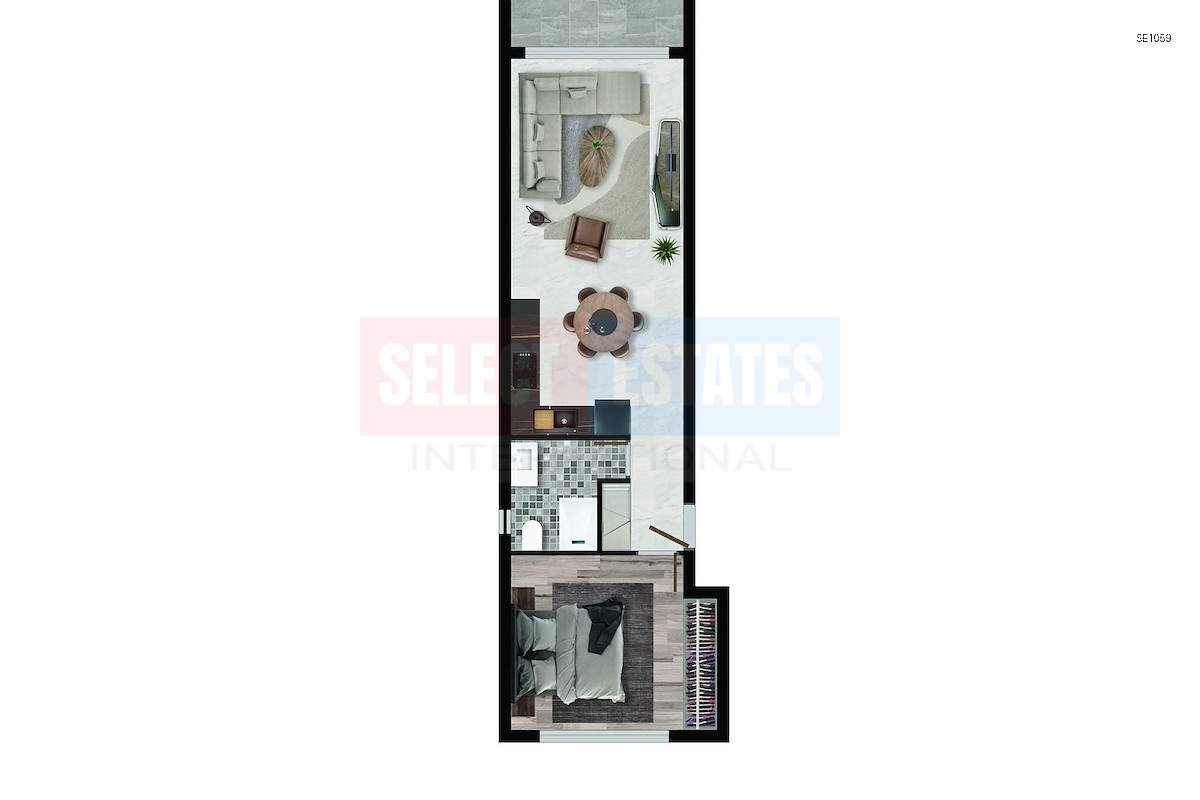 SE1059_017 Luxury Modern Apartment in Tatlısu