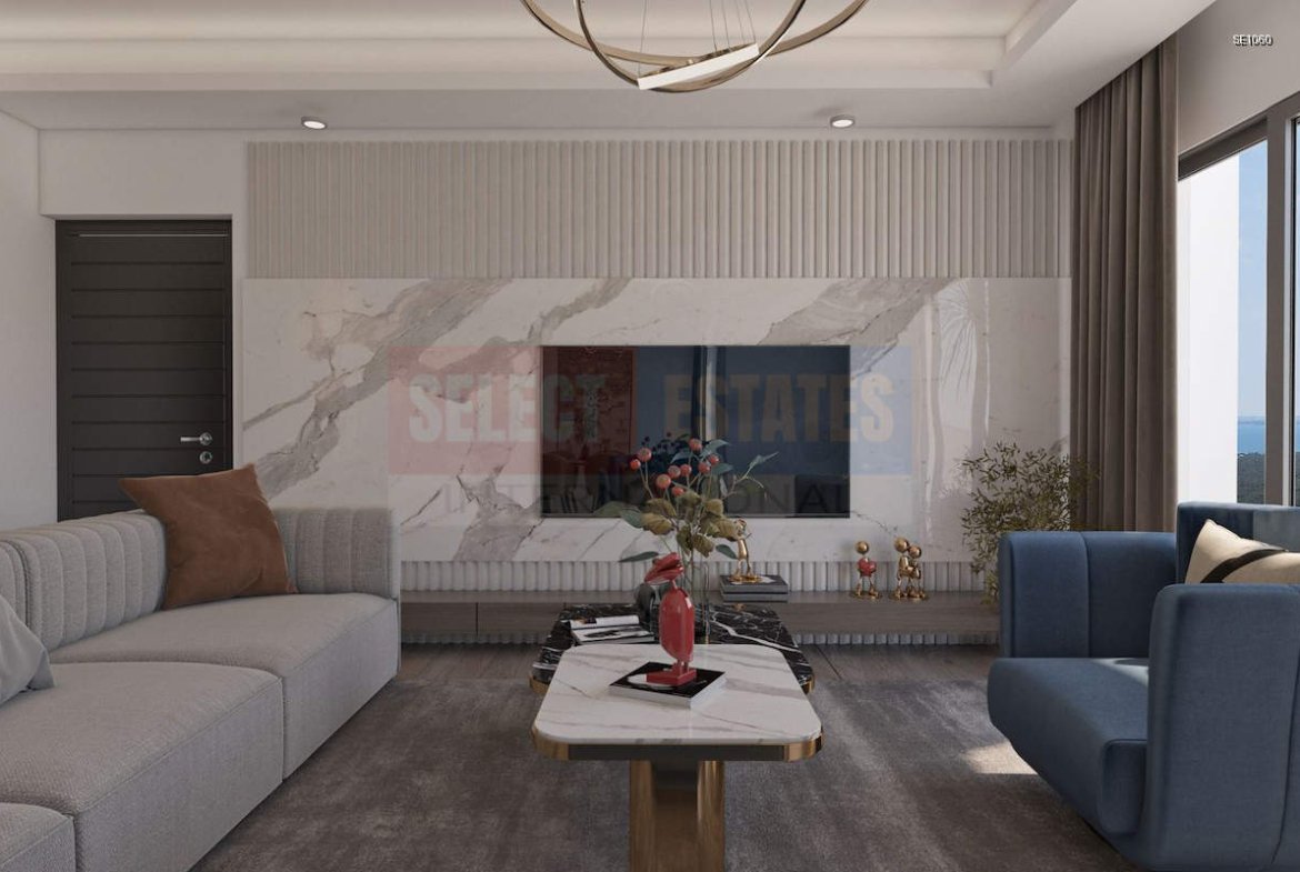 Ready Apartment with Sea View in Iskele