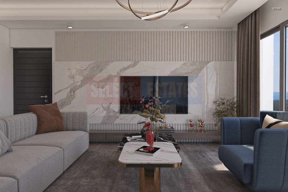 Ready Apartment with Sea View in Iskele