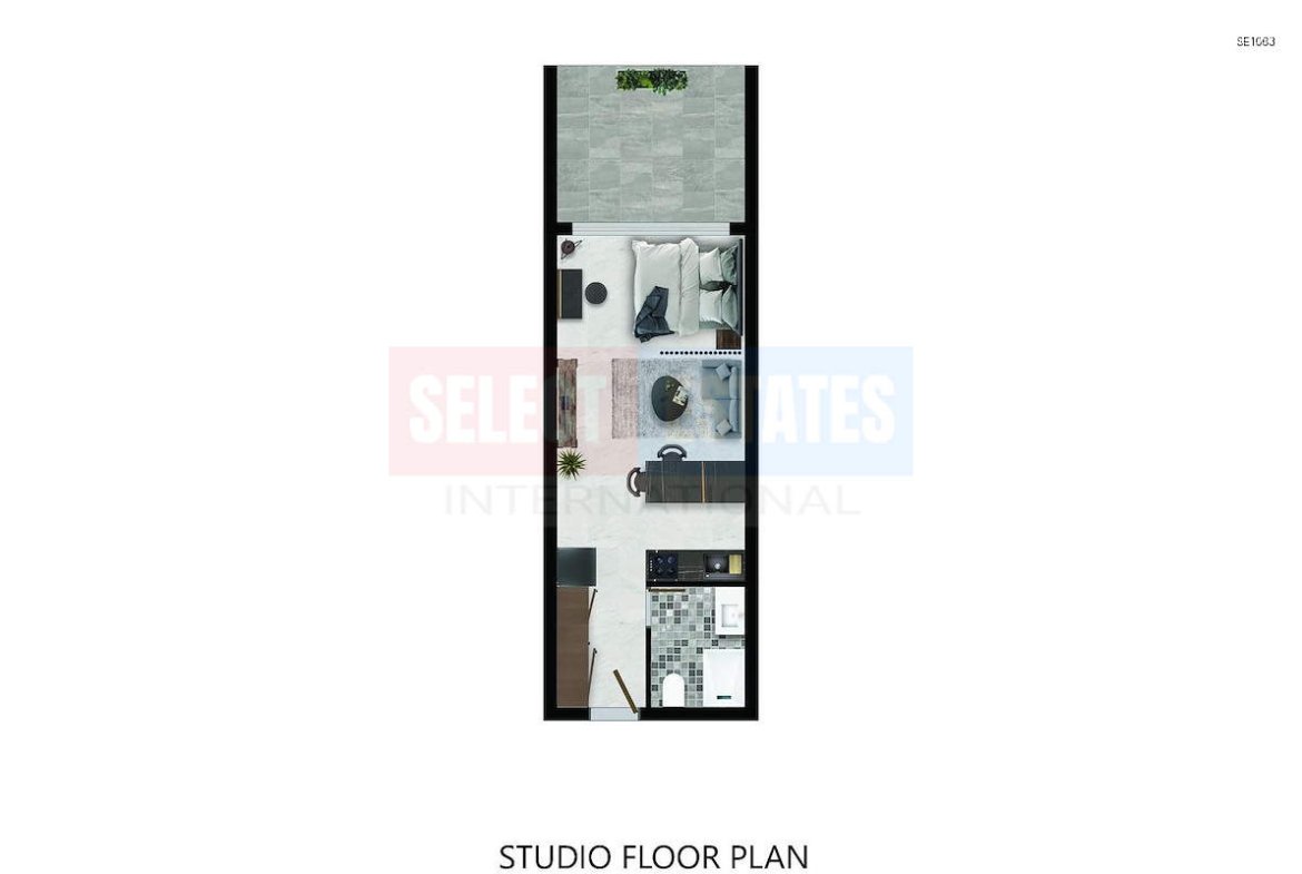 Luxury Studio Apartment in Tatlısu