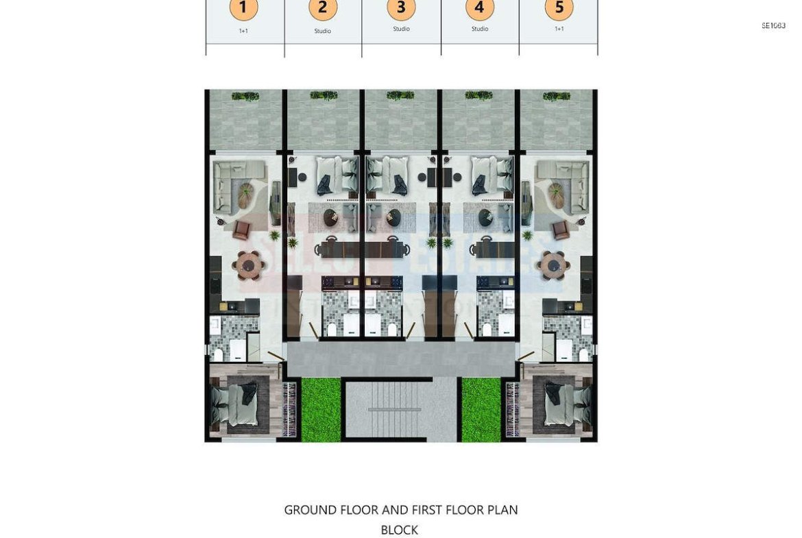 Luxury Studio Apartment in Tatlısu