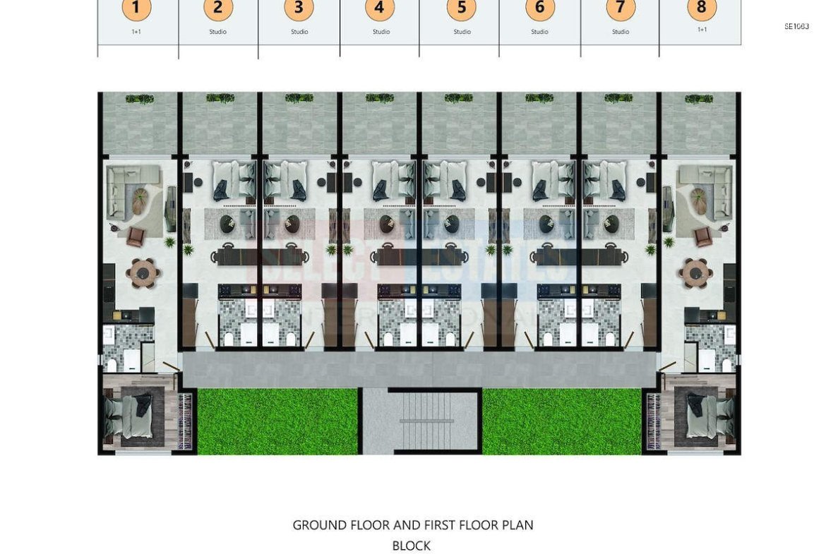 Luxury Studio Apartment in Tatlısu