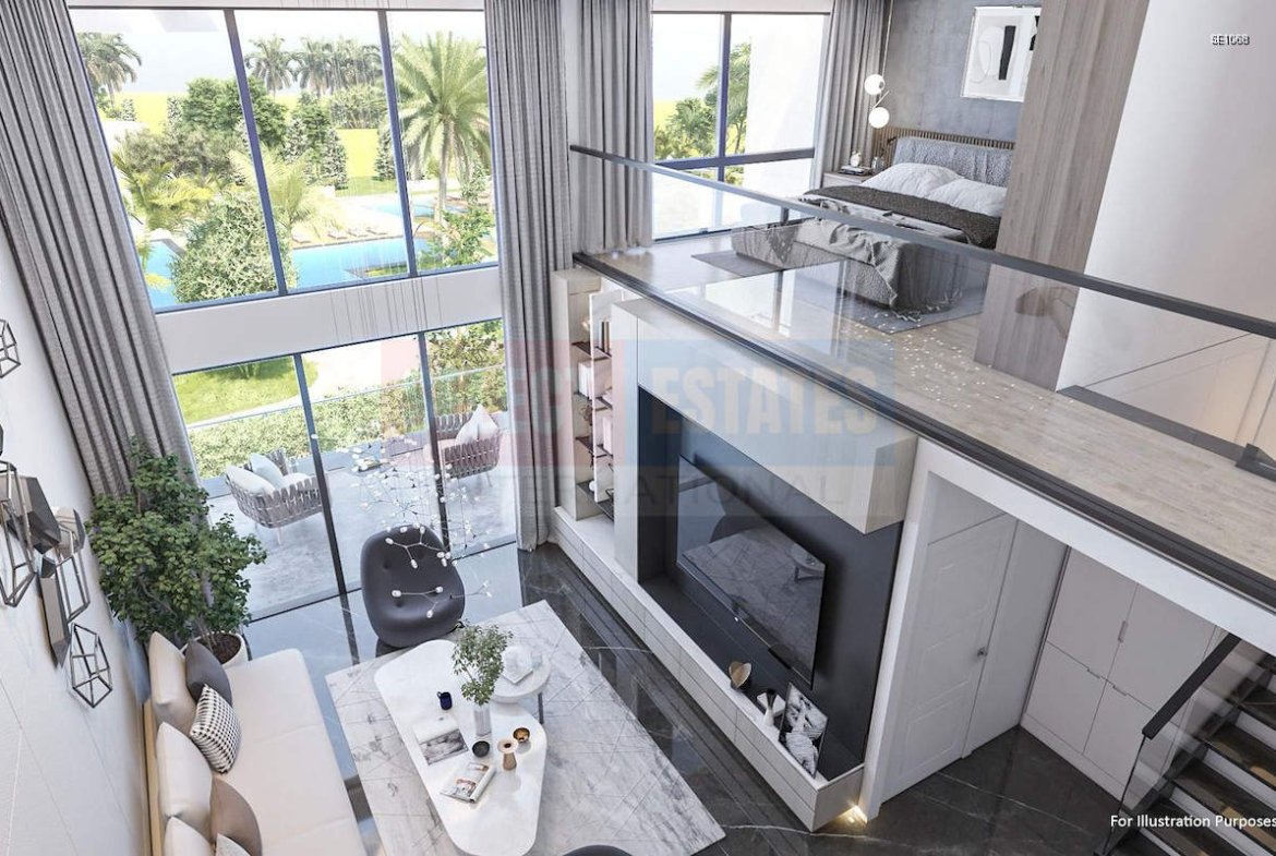 Duplex Penthouse with Terrace in İskele