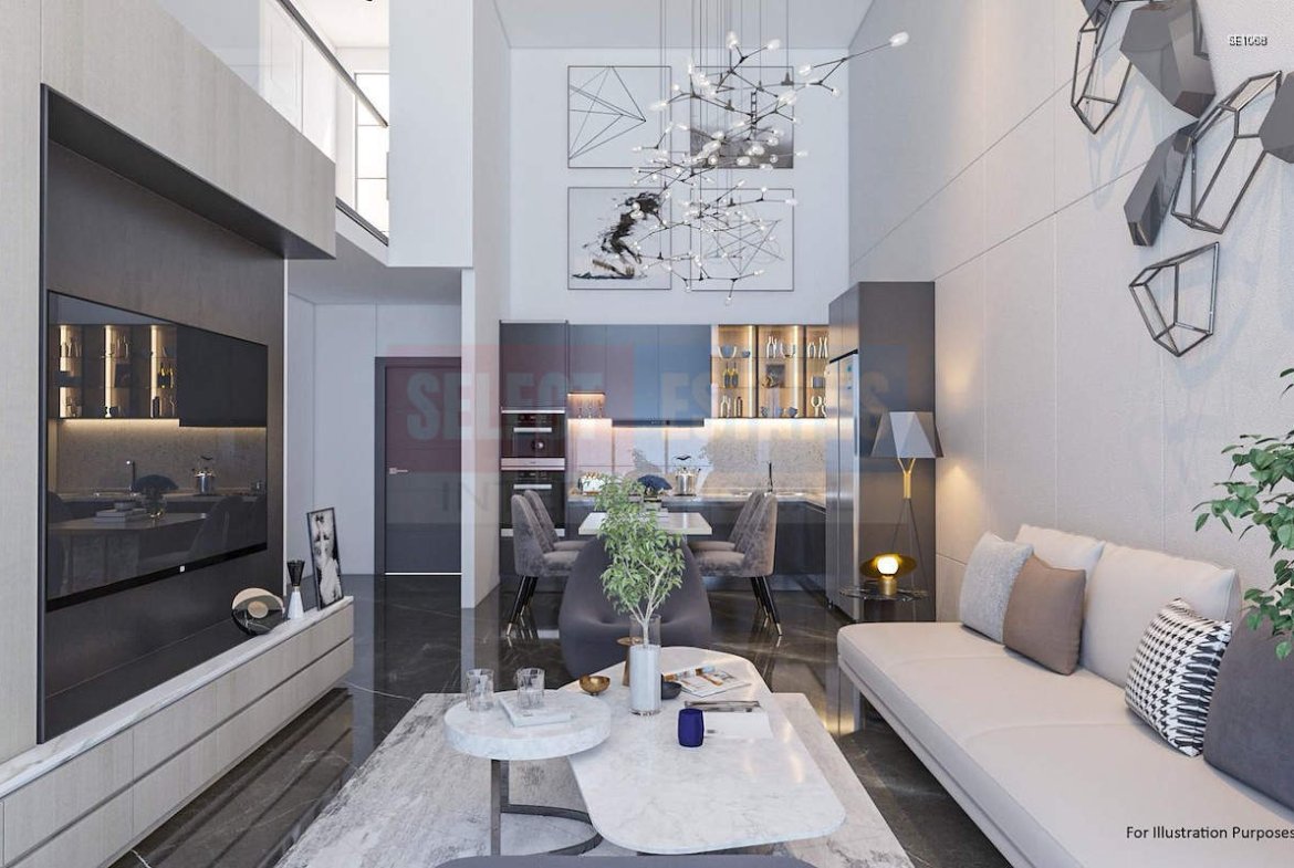 Duplex Penthouse with Terrace in İskele