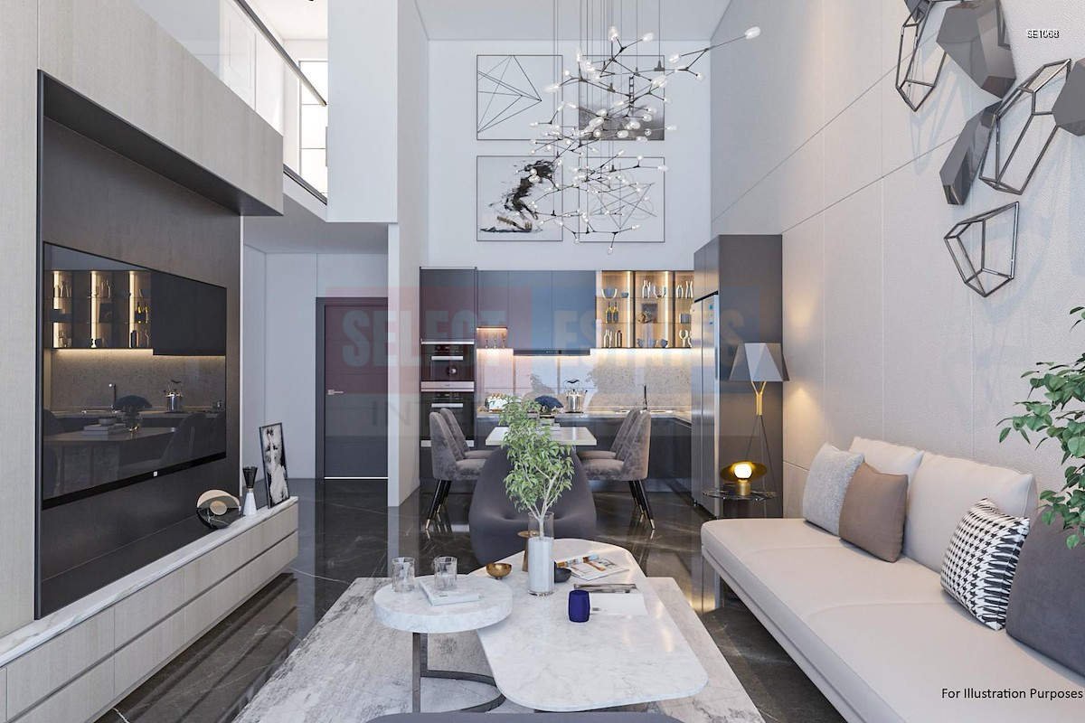Duplex Penthouse with Terrace in İskele