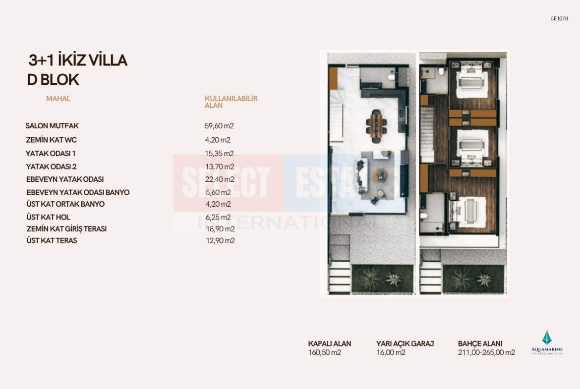 Luxury Semi-Detached Villa in İskele