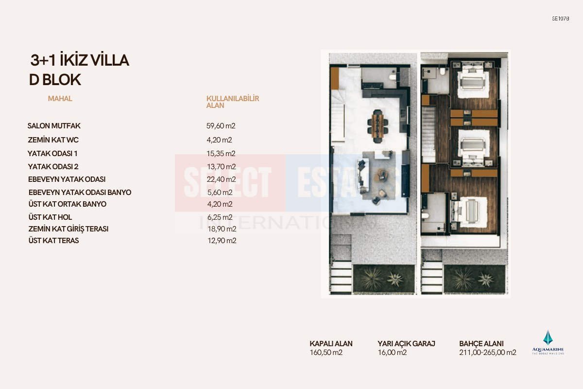 Luxury Semi-Detached Villa in İskele
