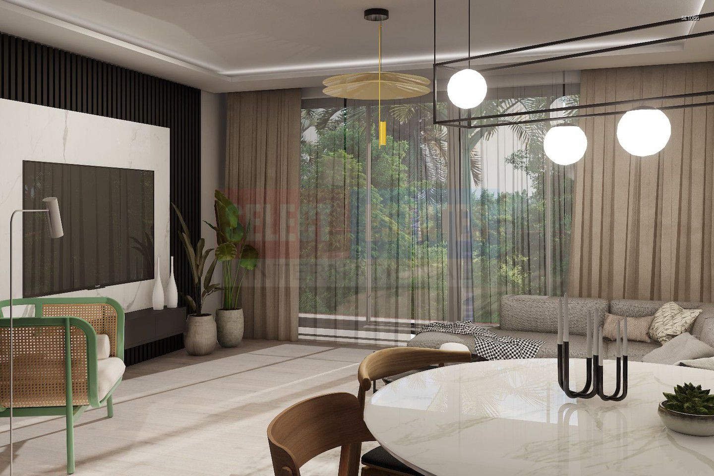 Modern 2+1 Apartment in Tuzla
