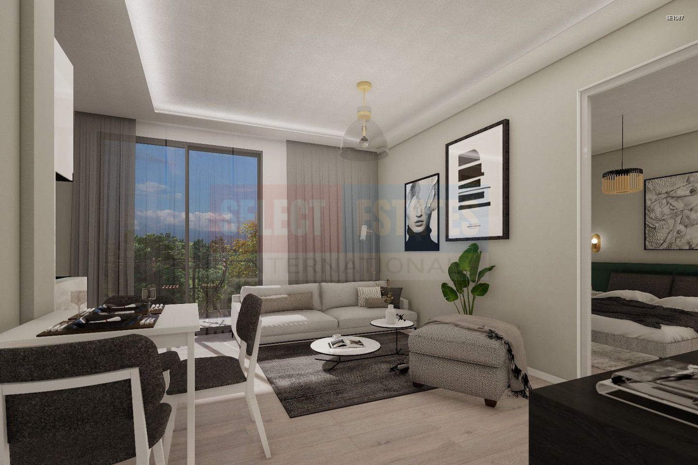 Modern 1+1 Apartment in Tuzla