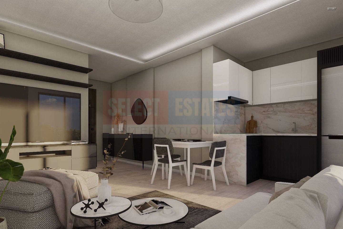Modern 1+1 Apartment in Tuzla
