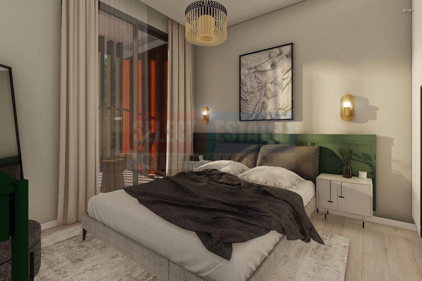 Modern 1+1 Apartment in Tuzla