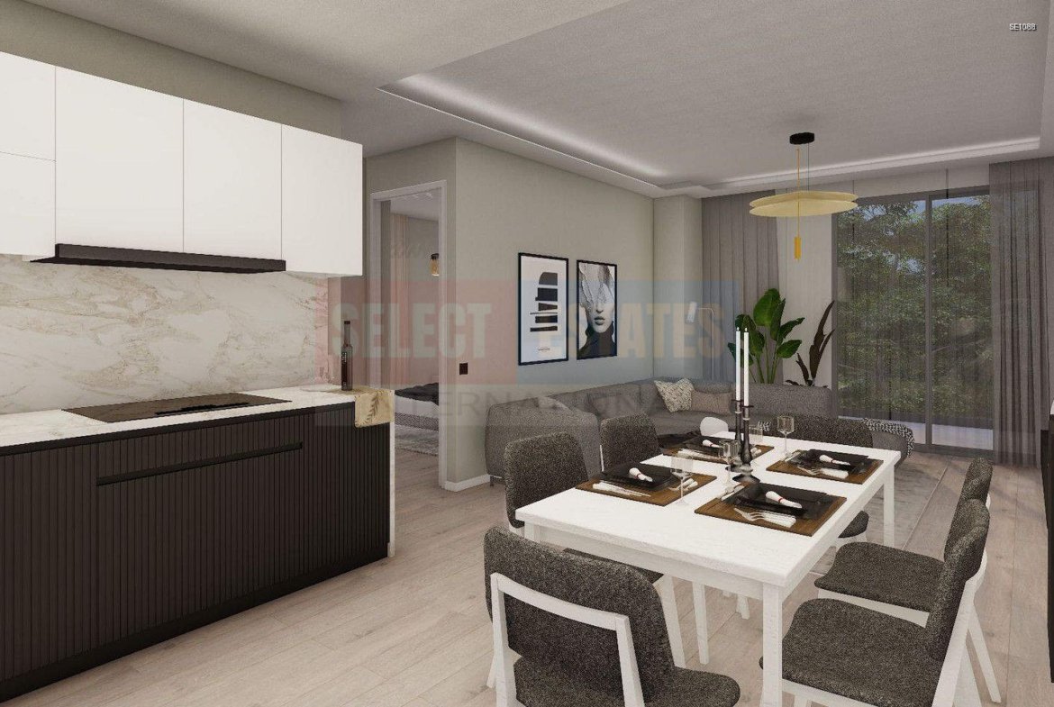 Modern 2+1 Apartment in Tuzla