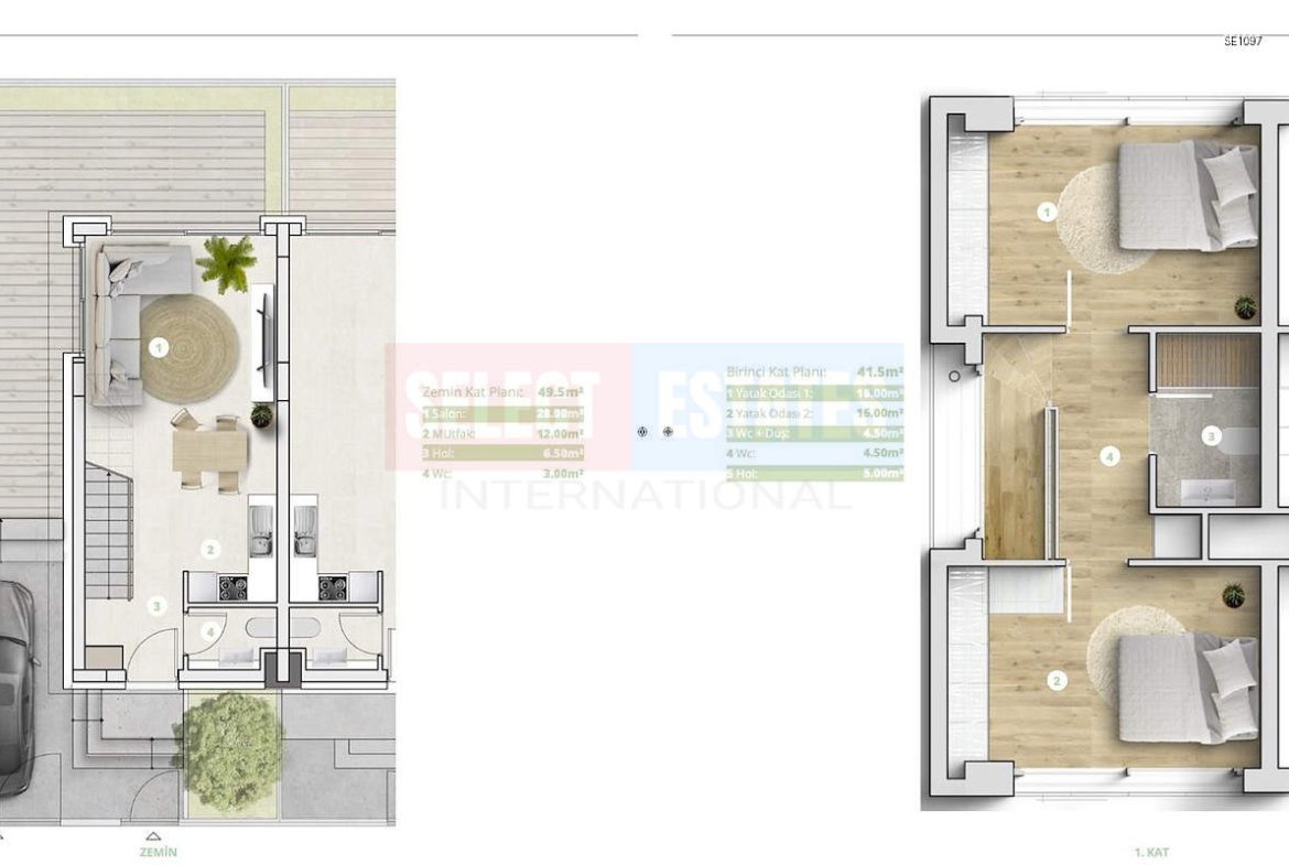 Immediate Delivery Villa in Alsancak